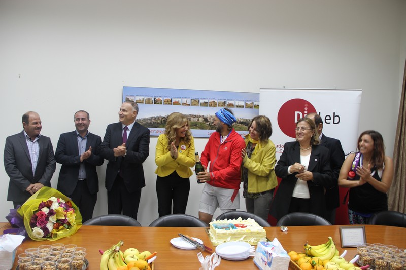 DiaLeb’s at Marjayoun Municipaity to celebrate the culmination of The Run